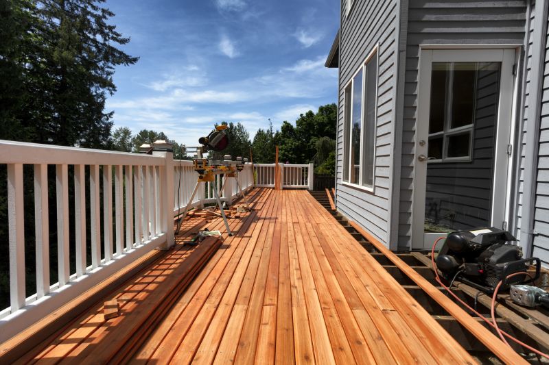 Deck Ramp Construction