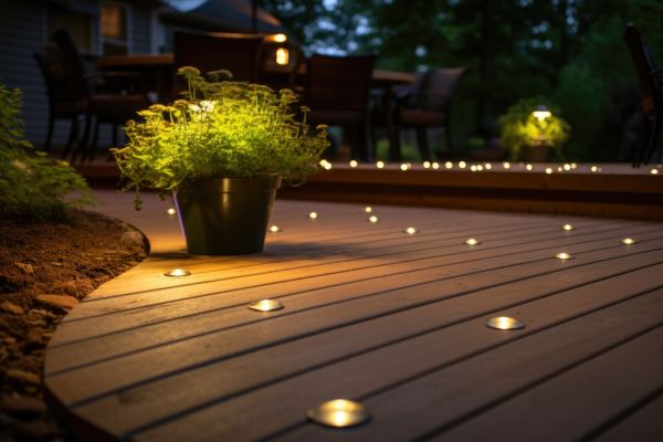Ground Level Deck Construction in Boerne